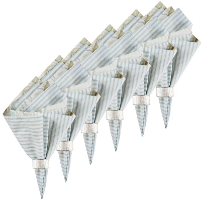 C&F Home Jesamine Cotton Reversible Napkin Set Of 6 3 C&F Home Jesamine Cotton Reversible Napkin Set Of 6