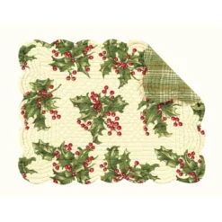 C&F Home Holly Rectangular Placemat Set Of 4 8 C&F Home Holly Rectangular Placemat Set Of 4 -C&F Home Shop GUEST 76337456 dd01 4b74 963d edf67678ba10