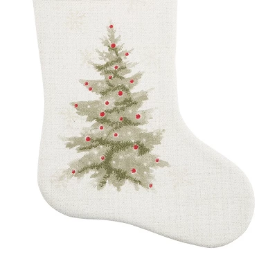 C&F Home 8.5" X 20" Embellished Winter Christmas Trees Hanging Large Christmas Stocking 3 C&F Home 8.5" X 20" Embellished Winter Christmas Trees Hanging Large Christmas Stocking