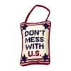C&F Home 5" X 8" Don’t Mess With US Needlepoint Throw Pillow -C&F Home Shop GUEST 7c3dcc76 2e6a 4d43 b267 5438dca774dc