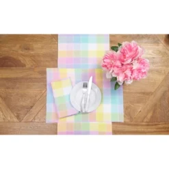 C&F Home Hana Color Block Plaid Table Runner 13" X 72" 9 C&F Home Hana Color Block Plaid Table Runner 13" X 72" -C&F Home Shop GUEST 7eefd419 2b32 463c a87a 4354aa3abb1d