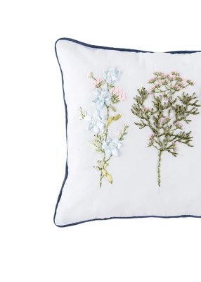 C&F Home Delicate Floral Ribbon Pillow 3 C&F Home Delicate Floral Ribbon Pillow