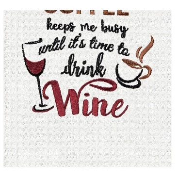 C&F Home Coffee Keeps Me Busy Towel 4 C&F Home Coffee Keeps Me Busy Towel - Image 2
