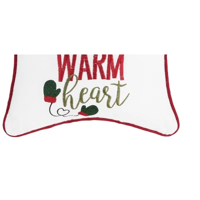 C&F Home Cold Hands Warm Heart Embroidered Throw Pillow 4 C&F Home Cold Hands Warm Heart Embroidered Throw Pillow - Image 2