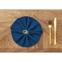 C&F Home Valentine's Day Gold Heart Napkin Rings Set Of 6 -C&F Home Shop GUEST 885e1aff e836 4d07 80d5 a7c14f464182