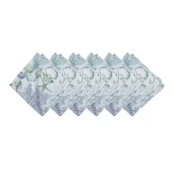 C&F Home Shoreline Waters Cotton Napkins Set Of 6 - Nautical Seahorse & Coral 15 C&F Home Shoreline Waters Cotton Napkins Set Of 6 - Nautical Seahorse & Coral -C&F Home Shop GUEST 89a573d5 3c2e 4b82 9f63 2de43ff9e5d5