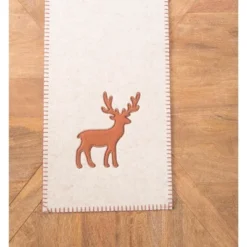 C&F Home Felt Reindeer Table Runner 12" X 47"