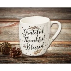 C&F Home 30 Oz. Grateful, Thankful, Blessed Mug -C&F Home Shop GUEST 8d0eb09e 7691 4a4a 9517 cc1948440938