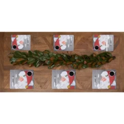 C&F Home Santa Hardboard Placemat, Set Of 6, 13" X 16" -C&F Home Shop GUEST 91384d99 f8a4 496b 8e46 de1b7597a304