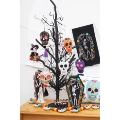 C&F Home Halloween Dance Black Cotton Waffle Weave Dishtowel -C&F Home Shop GUEST 944c685d 6825 447c a670 74e2371ea61b