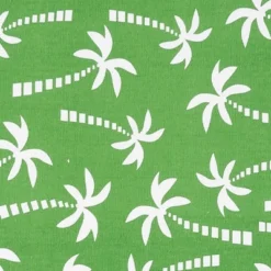 C&F Home Beachy Palm Cotton Placemats Set Of 6, 13" X 19"