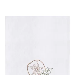 C&F Home Sand Dollar Holly Tree Towel
