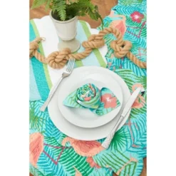 C&F Home Isla Island Cotton Quilted Reversible Rectangular Placemats Set Of 6, 13" X 19" -C&F Home Shop GUEST 9ff2ae55 5c93 4c94 b7bc 32d103d55271