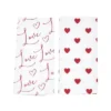 C&F Home Love Heart Cotton Kitchen Towel Set Of 2