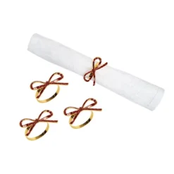 C&F Home Red Ribbon Napkin Rings Set Of 4 9 C&F Home Red Ribbon Napkin Rings Set Of 4 -C&F Home Shop GUEST a2b9d36f 05c6 4073 97d4 05e8208b4bc0