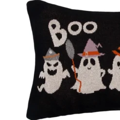 C&F Home Halloween Ghosts "Boo" Cotton Blend Halloween Accent Throw Pillow 16" X 24"