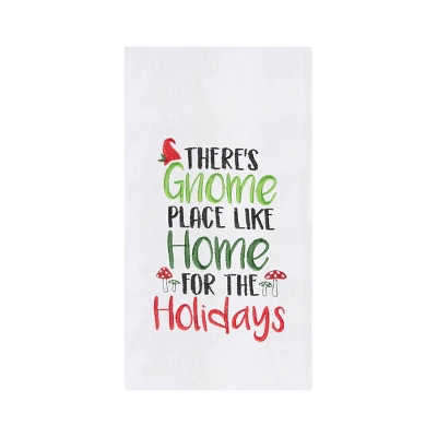 C&F Home "Gnome Place Like Home" Christmas Flour Sack Dishtowel 6 C&F Home "Gnome Place Like Home" Christmas Flour Sack Dishtowel - Image 4