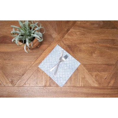 C&F Home Shoreline Waters Cotton Napkins Set Of 6 - Nautical Seahorse & Coral 7 C&F Home Shoreline Waters Cotton Napkins Set Of 6 - Nautical Seahorse & Coral - Image 5