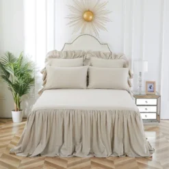 C&F Home Ruffled 20" X 30" Standard Pillowcase Natural 8 C&F Home Ruffled 20" X 30" Standard Pillowcase Natural -C&F Home Shop GUEST ab2cbc05 53e7 40d6 912a 5d9fe10f0b74