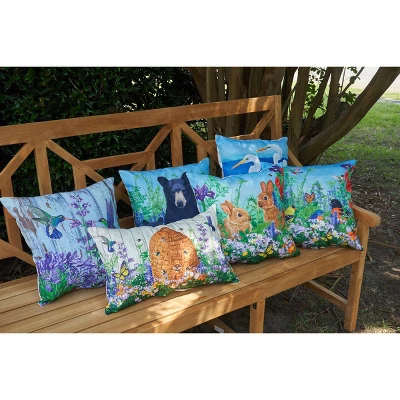 C&F Home Bee Hive Paradise Throw Indoor/Outdoor Accent Pillow 6 C&F Home Bee Hive Paradise Throw Indoor/Outdoor Accent Pillow - Image 4