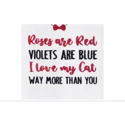 C&F Home Valentine's Day "I Love My Cat" Whiskers Embroidered Flour Sack Kitchen Dishtowel -C&F Home Shop GUEST ac2c3c68 00bd 40ed 9aa5 4c22b5a5a341