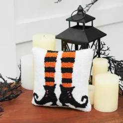 C&F Home 8" X 8" Witch Shoes Halloween Hooked Throw Pillow -C&F Home Shop GUEST ad901a6a b0da 4231 b1f0 39ce22e7b056