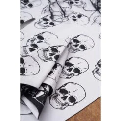 C&F Home Skeleton Skulls Pattern Halloween Reversible Decorative Table Runner 14" X 72" -C&F Home Shop GUEST ae4e4b35 deb7 4ba9 b0f0 ac48e4c75816