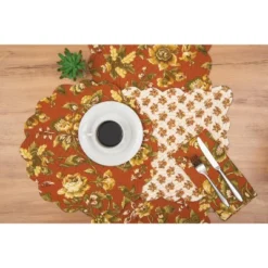 C&F Home Estelle Reversible Floral Damask Napkin Set Of 6 -C&F Home Shop GUEST aeac1505 f727 4d84 956f 285b14ed6a13