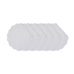 C&F Home Christiana White Reversible Machine Washable Round Scallop Quilt Placemats Set Of 6 -C&F Home Shop GUEST b0a7a8f6 f349 4d9c b0c9 64cd1a9a0506