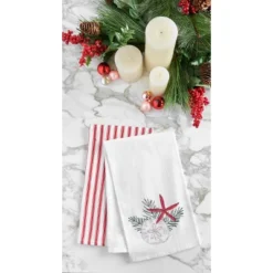 C&F Home Seaside Greetings Towel
