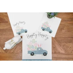 C&F Home Hippity Hoppity Easter Truck Single Embroidered Cloth Napkin 10 C&F Home Hippity Hoppity Easter Truck Single Embroidered Cloth Napkin -C&F Home Shop GUEST b498b58e e20c 4e77 8bd1 1351a2052930