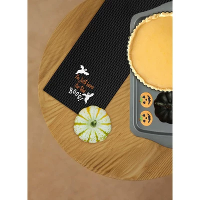 C&F Home I'm Just Here For Boo's Halloween Cotton Waffle Weave Kitchen Towel Decor Decoration 3 C&F Home I'm Just Here For Boo's Halloween Cotton Waffle Weave Kitchen Towel Decor Decoration