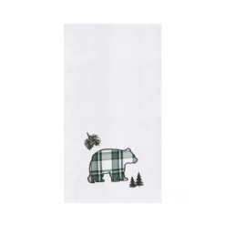 C&F Home Evergreen Bear Towel