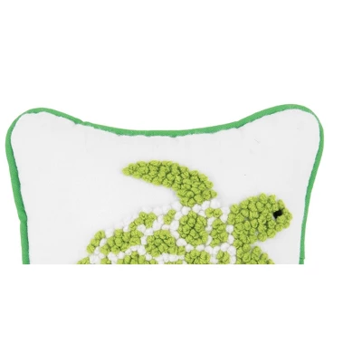 C&F Home Green Turtle French Knot Throw Pillow 3 C&F Home Green Turtle French Knot Throw Pillow