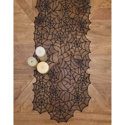 C&F Home Spider Webb Halloween Reversible Translucent Decorative Table Runner 12" X 68" 6 C&F Home Spider Webb Halloween Reversible Translucent Decorative Table Runner 12" X 68" - Image 4