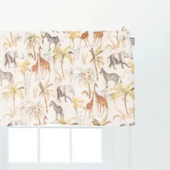 C&F Home Sandbridge Stars White Valance Collection