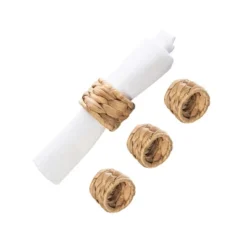 C&F Home Calming Seas Sea Grass Napkin Rings Set Of 4 -C&F Home Shop GUEST bdc51a9b 4b82 401a acf8 69668818389e