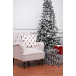 C&F Home Reindeer Season Christmas Indoor/Outdoor Accent Pillow, 18" X 18" -C&F Home Shop GUEST be0d9be6 18f0 4652 8a6e 3e8e804178f8