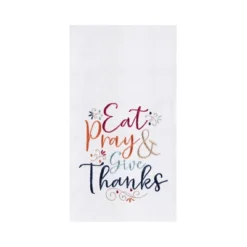 C&F Home Eat Pray & Give Thanks Towel -C&F Home Shop GUEST c51f8669 b82b 418b bf7f 2a9c7056b3fb