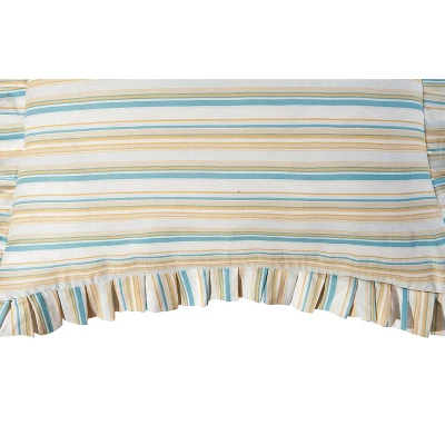 C&F Home 26" X 26" Natural Shells Stripe Euro Sham 4 C&F Home 26" X 26" Natural Shells Stripe Euro Sham - Image 2