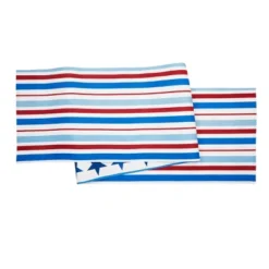 C&F Home Red White & Pow Table Runner 14" X 72"