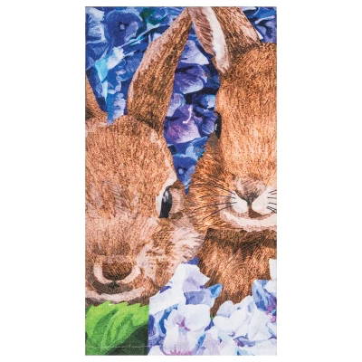 C&F Home Bunnies In Hydrangeas Towel 4 C&F Home Bunnies In Hydrangeas Towel - Image 2