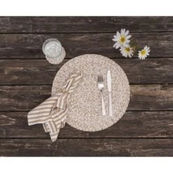 C&F Home Braided Round Placemats Sets Of 6 Collection -C&F Home Shop GUEST ce404531 f884 4491 99f8 e156516dfee7 1