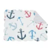 C&F Home Anchors Away Cotton Quilted Rectangular Reversible Placemats Set Of 6, 13" X 19" -C&F Home Shop GUEST d087fad5 a88a 421b a644 666813f2988a