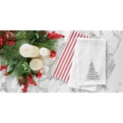 C&F Home Traditional Christmas Tree Towel