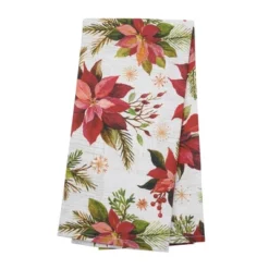 C&F Home Poinsettia Christmas Towel -C&F Home Shop GUEST d2d1e106 8a6b 46a5 88ce 2e3194302ce8