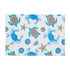 C&F Home Caraway Coral Placemats Set Of 6 Blue Seaturtle Crab & Starfish Print 9 C&F Home Caraway Coral Placemats Set Of 6 Blue Seaturtle Crab & Starfish Print -C&F Home Shop GUEST d822b02a b735 4115 ab0c 83a9c75b5b06