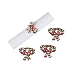 C&F Home Candy Cane Napkin Rings Set Of 4 -C&F Home Shop GUEST d8e6ba75 a982 40ee 9fa7 916afc74fb19