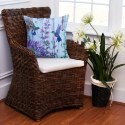 C&F Home Hummingbird Paradise Throw Indoor/Outdoor Accent Pillow