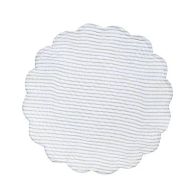 C&F Home Lavender Fields Reversible Machine Washable Round Scallop Quilt Placemats Set Of 6 5 C&F Home Lavender Fields Reversible Machine Washable Round Scallop Quilt Placemats Set Of 6 - Image 3